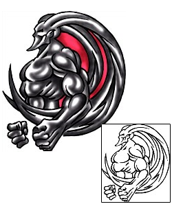 Monster Tattoo Tattoo Styles tattoo | KLF-00630