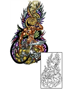 Monster Tattoo Tattoo Styles tattoo | KLF-00631