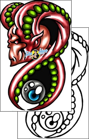 Monster Tattoo horror-monster-tattoos-kole-klf-00633