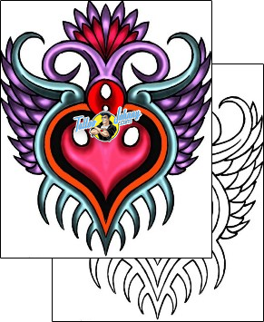 Heart Tattoo for-women-heart-tattoos-kole-klf-00636