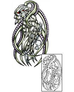 Monster Tattoo Tattoo Styles tattoo | KLF-00637