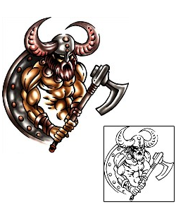 Viking Tattoo Mythology tattoo | KLF-00638