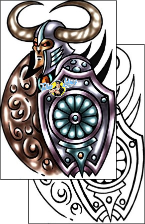Mythology Tattoo fantasy-viking-tattoos-kole-klf-00644