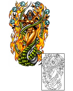 Fire – Flames Tattoo Tattoo Styles tattoo | KLF-00650