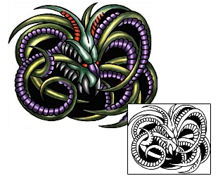 Monster Tattoo Tattoo Styles tattoo | KLF-00675