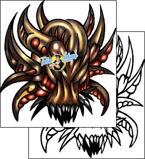 Monster Tattoo horror-monster-tattoos-kole-klf-00688