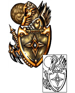 Warrior Tattoo Mythology tattoo | KLF-00709