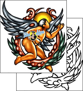 Wings Tattoo fantasy-tattoos-kole-klf-00738