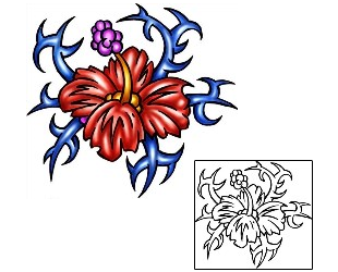 Hibiscus Tattoo Tattoo Styles tattoo | KLF-00770