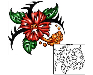 Hibiscus Tattoo Tattoo Styles tattoo | KLF-00774