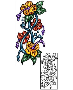 Hibiscus Tattoo Plant Life tattoo | KLF-00775