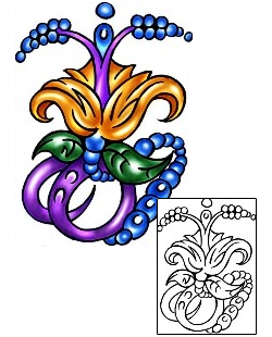 Hibiscus Tattoo Plant Life tattoo | KLF-00778