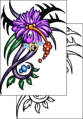 Hibiscus Tattoo plant-life-hibiscus-tattoos-kole-klf-00783