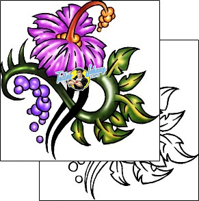 Hibiscus Tattoo plant-life-hibiscus-tattoos-kole-klf-00784
