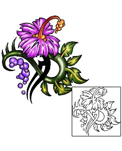 Hibiscus Tattoo Tattoo Styles tattoo | KLF-00784