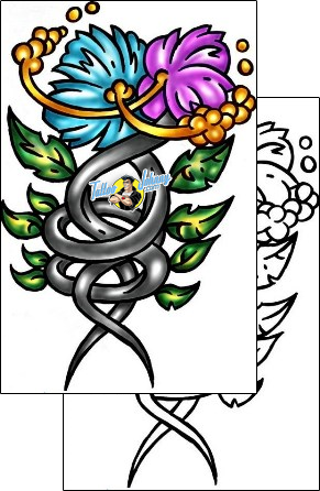 Hibiscus Tattoo plant-life-hibiscus-tattoos-kole-klf-00797