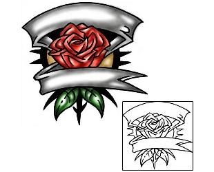 Banner Tattoo Tattoo Styles tattoo | KLF-00805