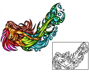 Sea Creature Tattoo Mythology tattoo | KLF-00848