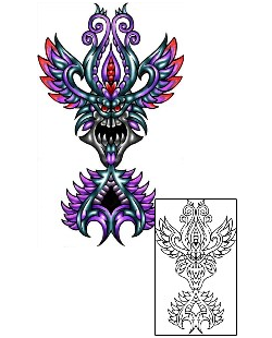 Decorative Tattoo Horror tattoo | KLF-00901