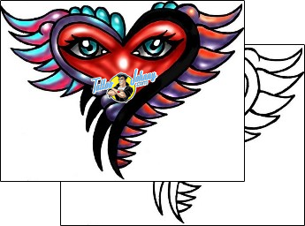 Heart Tattoo for-women-heart-tattoos-kole-klf-00910