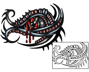 Horror Tattoo Tattoo Styles tattoo | KLF-00952