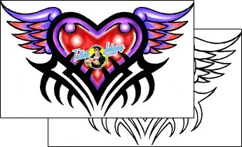 Heart Tattoo for-women-heart-tattoos-kole-klf-00967