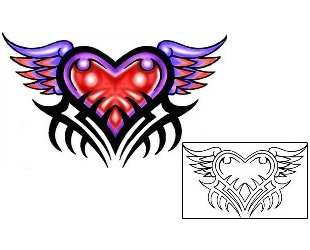 Heart Tattoo Tattoo Styles tattoo | KLF-00967