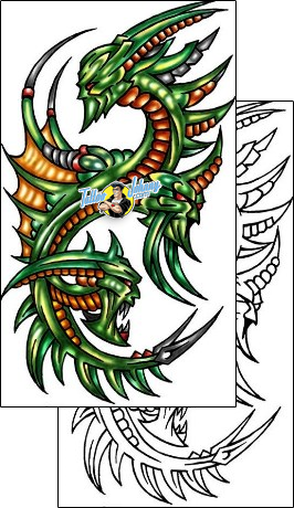 Monster Tattoo fantasy-tattoos-kole-klf-00974