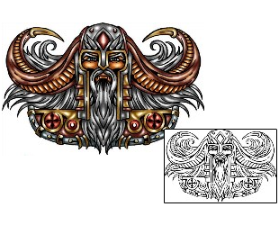 Wizard Tattoo Mythology tattoo | KLF-00976