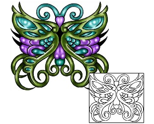 Butterfly Tattoo Tattoo Styles tattoo | KLF-00987