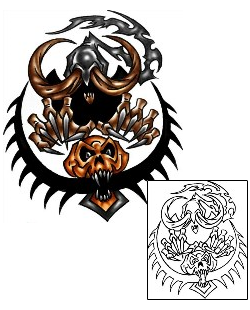 Monster Tattoo Tattoo Styles tattoo | KLF-00992