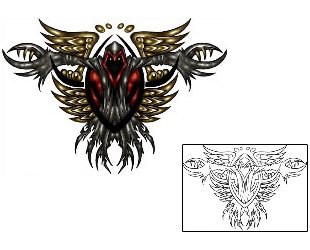 Fallen Angel Tattoo Tattoo Styles tattoo | KLF-01016