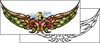 Wings Tattoo for-women-wings-tattoos-kole-klf-01029