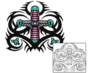 Picture of Religious & Spiritual tattoo | KLF-01114