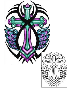 Picture of Religious & Spiritual tattoo | KLF-01134