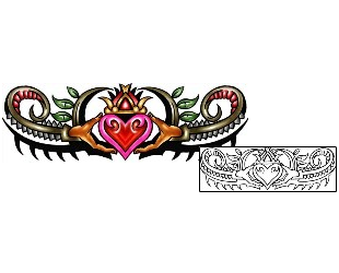 Claddagh Tattoo Religious & Spiritual tattoo | KLF-01149