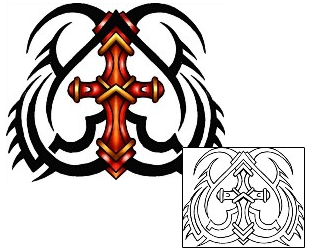 Picture of Religious & Spiritual tattoo | KLF-01186