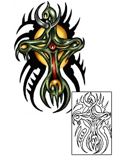 Picture of Religious & Spiritual tattoo | KLF-01198