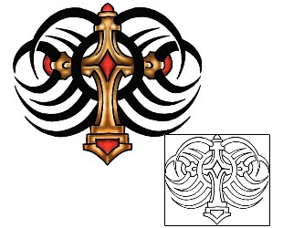 Picture of Religious & Spiritual tattoo | KLF-01206