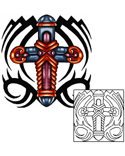 Picture of Religious & Spiritual tattoo | KLF-01235