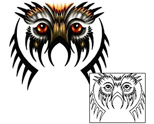 Owl Tattoo Miscellaneous tattoo | KLF-01284