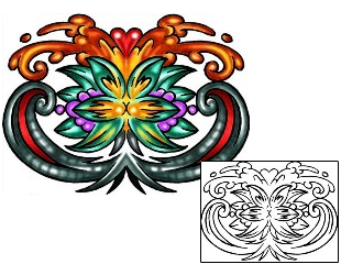Lotus Tattoo Plant Life tattoo | KLF-01293