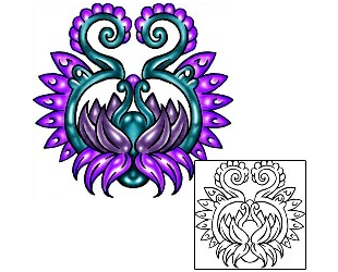 Lotus Tattoo Plant Life tattoo | KLF-01303