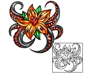 Lotus Tattoo Plant Life tattoo | KLF-01306