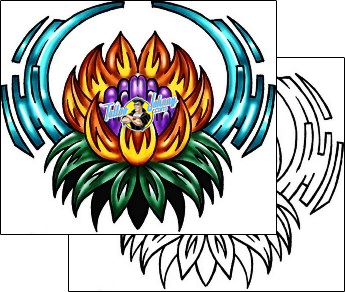 Lotus Tattoo plant-life-lotus-tattoos-kole-klf-01327