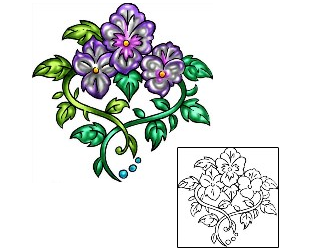 Vine Tattoo Plant Life tattoo | KLF-01350