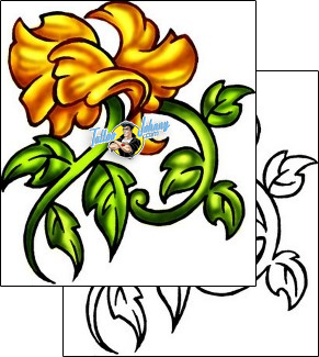 Flower Tattoo klf-01362