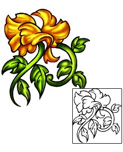 Picture of Plant Life tattoo | KLF-01362