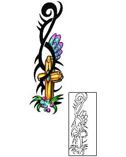 Tribal Tattoo Religious & Spiritual tattoo | KLF-01527