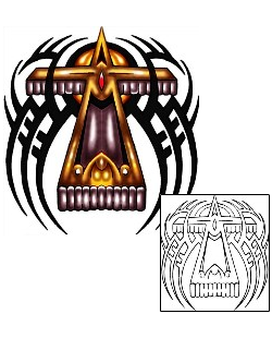 Tribal Tattoo Religious & Spiritual tattoo | KLF-01530